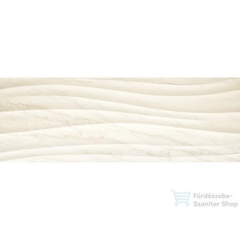 LOVE Ceramic Marble White Shape Shine 35x100 fali csempe 107859