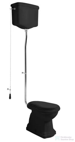 Sapho KERASAN RETRO öblítőtartály, matt fekete (108031)