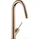 Hansgrohe Axor Starck 270 mosogató csaptelep kihúzható kifolyóval DN15, polírozott vörös arany hatású 10821300