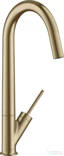 Hansgrohe AXOR STARCK egykaros mosogató csaptelep DN15, szálcsiszolt bronz 10822140