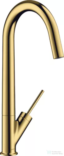 Hansgrohe AXOR STARCK egykaros mosogató csaptelep DN15, polírozott arany hatású 10822990