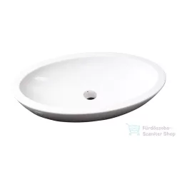   Sapho SISTEMA Mosdó pultra szerelhető 75x42cm (10AR66075 helyett) 10AR65075