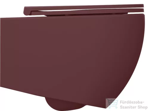 Sapho ISVEA INFINITY RIMLESS fali WC, 36,5x53cm, gesztenyevörös (10NF02005-2R)