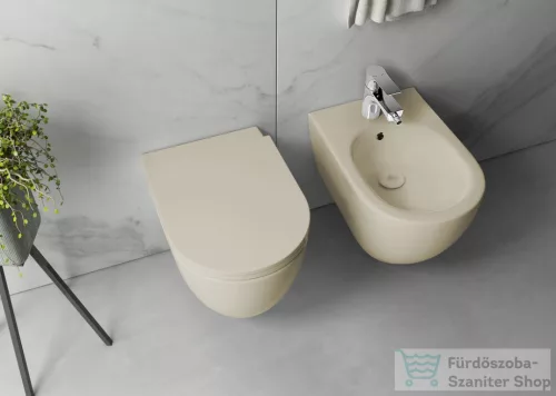 Sapho ISVEA INFINITY fali bidé, 36,5x53cm, csont fehér (10NF41001-2K)