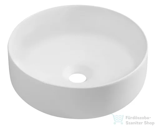 Sapho INFINITY ROUND kerámiamosdó, 36x12cm, matt fehér (10NF65036-2L)
