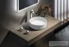 Sapho INFINITY ROUND kerámiamosdó, 36x12cm, matt fehér (10NF65036-2L)