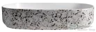 Sapho INFINITY OVAL kerámiamosdó, 55x36cm, terrazzo (10NF65055-2L-TRZ)