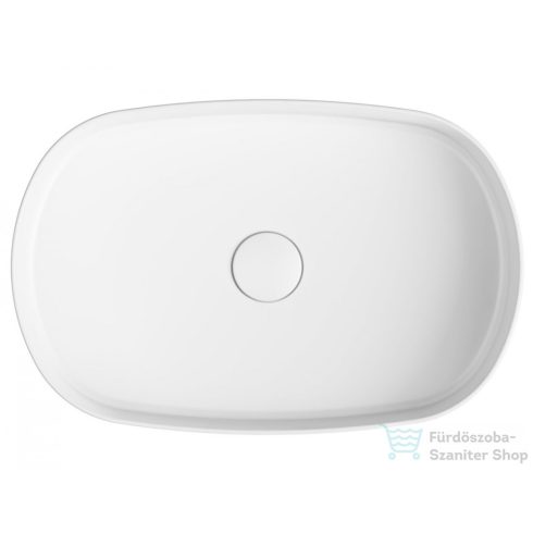 Sapho INFINITY OVAL kerámiamosdó, 55x36cm, matt fehér (10NF65055-2L)