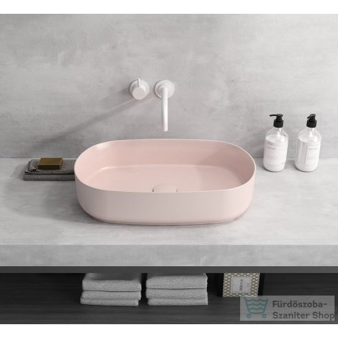 Sapho INFINITY OVAL kerámiamosdó, 50x36cm, lazac (10NF65055-2S)