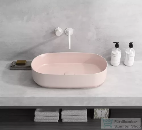 Sapho INFINITY OVAL kerámiamosdó, 50x36cm, lazac (10NF65055-2S)