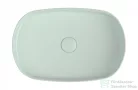 Sapho INFINITY OVAL kerámiamosdó, 55x36cm, matt mentol (10NF65055-2T)