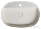 Sapho INFINITY OVAL kerámiamosdó, 60x40cm, elefántcsont (10NF65060-2K)