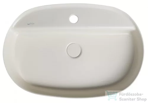 Sapho INFINITY OVAL kerámiamosdó, 60x40cm, elefántcsont (10NF65060-2K)