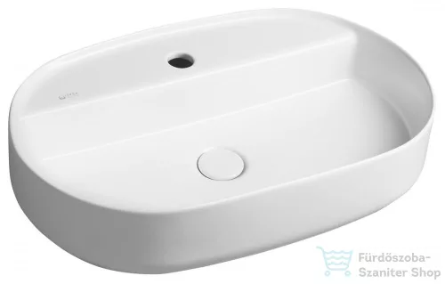 Sapho INFINITY OVAL kerámiamosdó, 60x40cm, matt fehér (10NF65060-2L)