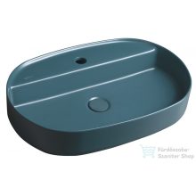   Sapho INFINITY OVAL kerámiamosdó, 60x40cm, benzin zöld (10NF65060-2P)