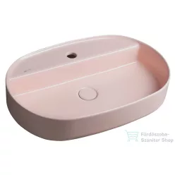   Sapho INFINITY OVAL kerámiamosdó, 60x40cm, matt lazac (10NF65060-2S)