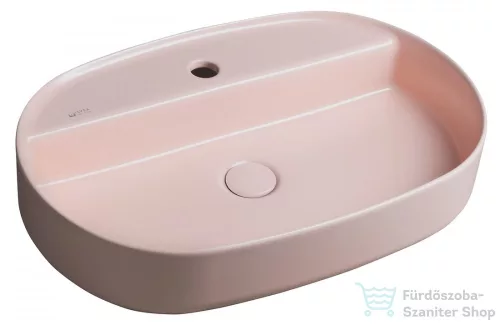 Sapho INFINITY OVAL kerámiamosdó, 60x40cm, matt lazac (10NF65060-2S)
