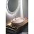 Sapho INFINITY OVAL kerámiamosdó, 60x40cm, matt lazac (10NF65060-2S)