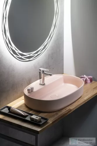 Sapho INFINITY OVAL kerámiamosdó, 60x40cm, matt lazac (10NF65060-2S)