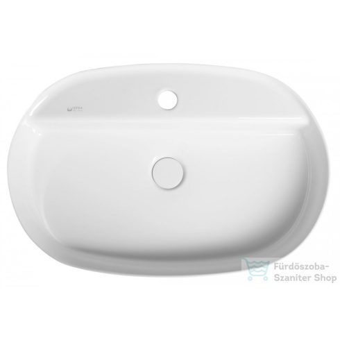 Sapho INFINITY OVAL kerámiamosdó, 60x40cm, fehér (10NF65060)