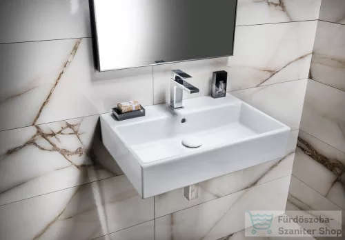 Sapho Purity pultra szerelhető mosdó60x13x42 cm 10PL50060