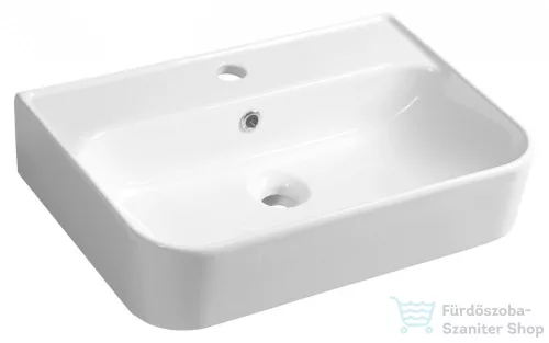 Sapho ISVEA SISTEMA U kerámiamosdó, 55x38cm (10PL53055)