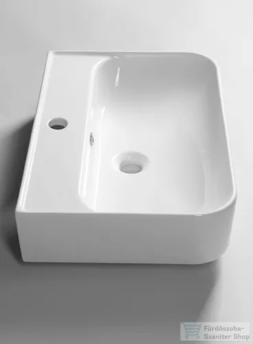 Sapho ISVEA SISTEMA U kerámiamosdó, 55x38cm (10PL53055)