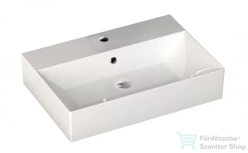 AQUALINE SISTEMA kerámiamosdó, pultra vagy falra szerelhető, 70x42cm 10SF50070