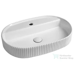   Sapho INFINITY Sintesi kerámiamosdó, 60x40cm, strip fehér (10SI65060)