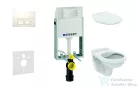 Geberit Kombifix falra szerelhető WC szett, Ideal Standard Alpha WC ülőkével, Delta 35 alpesi fehér nyomólappal 110100001NR4