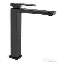   Sapho LATUS magasított mosdócsaptelep leeresztő nélkül, matt fekete (1102-04B)