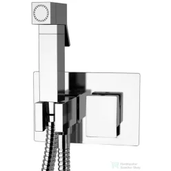   Sapho LATUS falsík alatti csaptelep bidet zuhannyal, szögletes, króm 1102-07