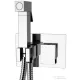 Sapho LATUS falsík alatti csaptelep bidet zuhannyal, szögletes, króm 1102-07