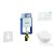 Geberit Kombifix falra szerelhető WC szett, Villeroy & Boch Subway 2.0 CeramicPlus WC soft close ülőkével, Geberit Sigma 01 alpesi fehér nyomólappal 110302005NI1