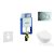 Geberit Kombifix falra szerelhető WC szett, Villeroy & Boch Subway 2.0 CeramicPlus WC soft close ülőkével, Geberit Sigma 01 fényes króm nyomólappal 110302005NI2