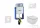Geberit Kombifix falra szerelhető WC szett, Ideal Standard Tesi Aquablade Wc soft close ülőkével, Sigma 01 alpesi fehér nyomólappal 110302005NU1