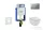 Geberit Kombifix falra szerelhető WC szett, Ideal Standard Tesi Aquablade Wc soft close ülőkével, Sigma 01 matt króm nyomólappal 110302005NU3