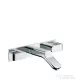 Hansgrohe AXOR Urquiola 3-lyukú mosdócsaptelep DN15 falsík alatti szereléshez, rövid kifolyóval, króm 11042000
