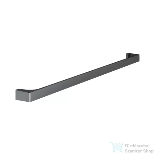 Keuco EDITION 11 82,2 cm-es törölközőtartó, szálcsiszolt fekete króm 11101130800