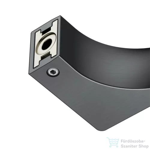 Keuco EDITION 11 32,2 cm-es kapaszkodó, szálcsiszolt fekete króm 11107130000
