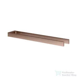   Keuco EDITION 11 45 cm-es, dupla törölközőtartó, szálcsiszolt rozéarany 11118290000