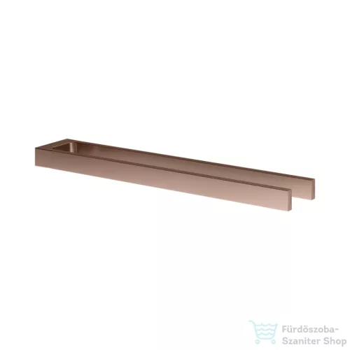 Keuco EDITION 11 45 cm-es, dupla törölközőtartó, szálcsiszolt rozéarany 11118290000