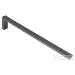   Keuco EDITION 11 45 cm-es törölközőtartó, szálcsiszolt fekete króm 11120130000