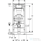 Geberit Duofix Sigma fali wc tartály 111.300.00.6