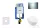 Geberit Kombifix falra szerelhető WC szett, Villeroy & Boch Subway 2.0 CeramicPlus Wc soft close ülőkével, Sigma 30 fényes/matt króm nyomólappal 111302005NI6
