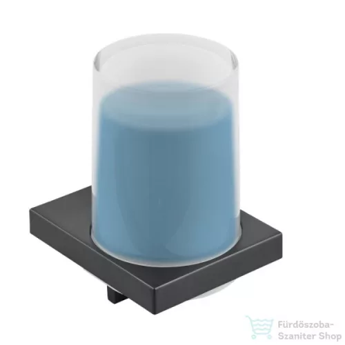 KEUCO EDITION 11 szappanadagoló, 180 ml, szálcsiszolt fekete - króm 11152139000