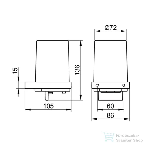 Keuco EDITION 11 fali szappanadagoló üveg tartállyal, szálcsiszolt sárgaréz 11152259000
