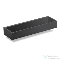   Keuco EDITION 11 30 cm-es polc, szálcsiszolt fekete króm 11158130000