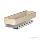 Keuco EDITION 11 30 cm-es polc, vízlehúzóval, szálcsiszolt bronz 11159030000