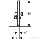 Geberit Duofix szerelőelem zuhanyzókhoz, falsík alatti lefolyóval, vékony aljzathoz, 50 cm 111.593.00.1